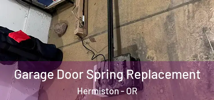  Garage Door Spring Replacement Hermiston - OR